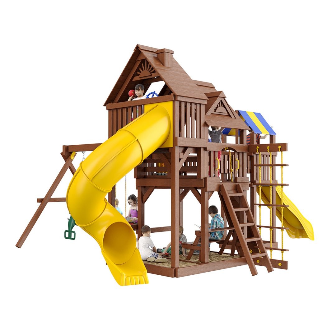 Детский игровой комплекс New Sunrise Форт Де Люкс-2